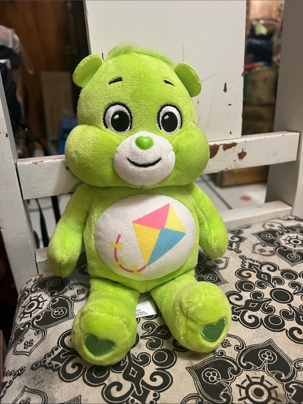 Green Plush Kite Bear Soft Kids Toy